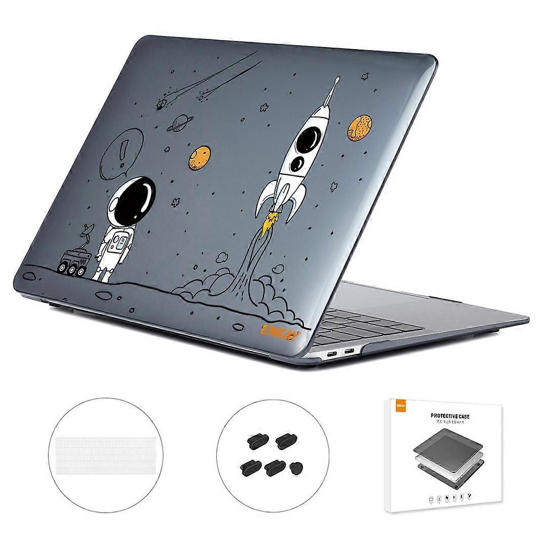 ENKAY HAT PRINCE Shockproof Case for MacBook Pro 13 inch (2016) A1708 (US Version) Astronaut Pattern