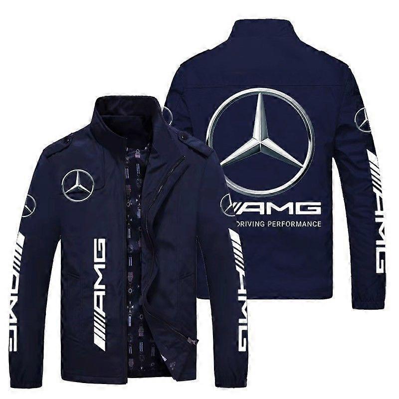 2025 American Pilot Premium Jacket Mercedes Benz Motorcycle Sport Thin Edition Spring and Autumn Large Size Jacket Men's Coat Ha