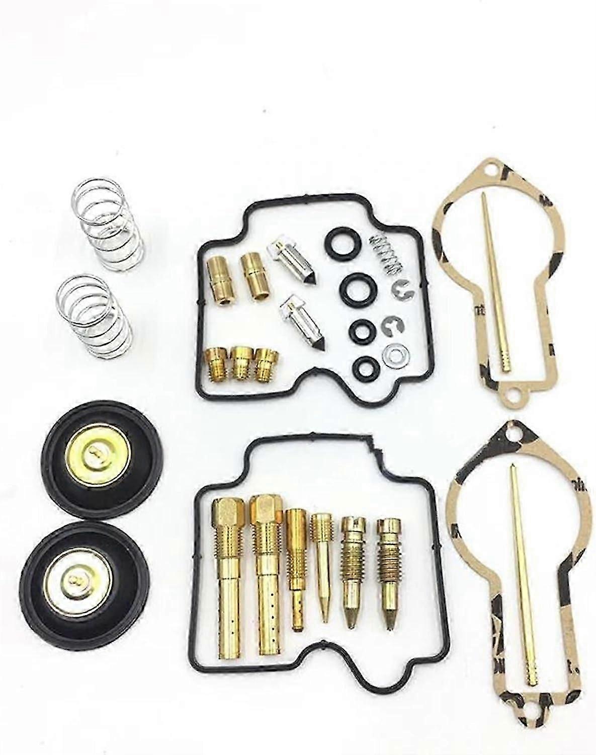 Carburetor Rebuild Set Motorcycle Carburetor Repair For Honda XL600R XL 600 XL600 R Carburetor Right & Left Side Repair Kit Float Needle Gasket