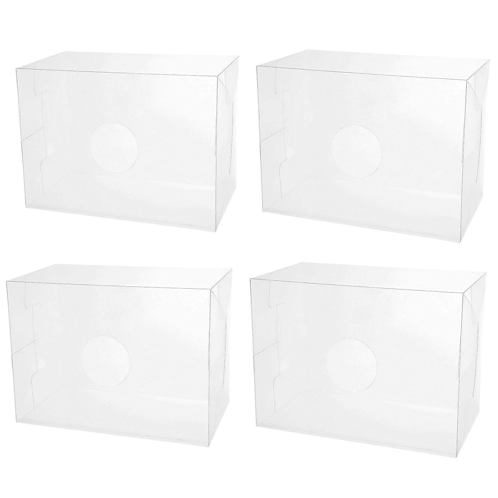 Transparent Shaking Game Prop Ball Box for Indoor Fun 4Pcs Set