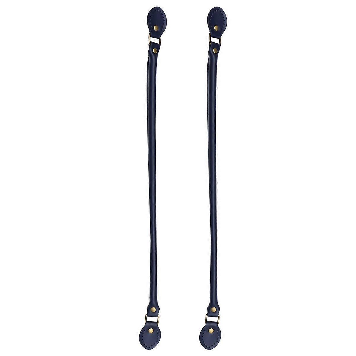 Blue Handbag Handle for Tote Replacement 1Pair
