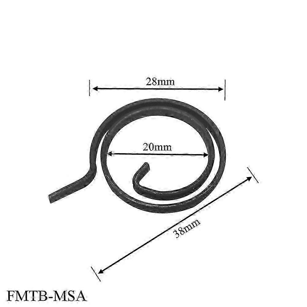 Door Handle Replacement Springs 5PCS Black Durable 26s