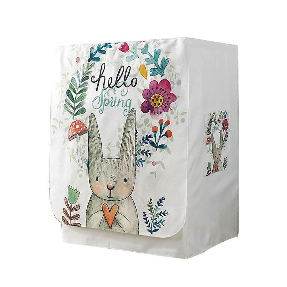 Waterproof Dustproof Front Load Washing Machine Cover with UV Protection, 89kg