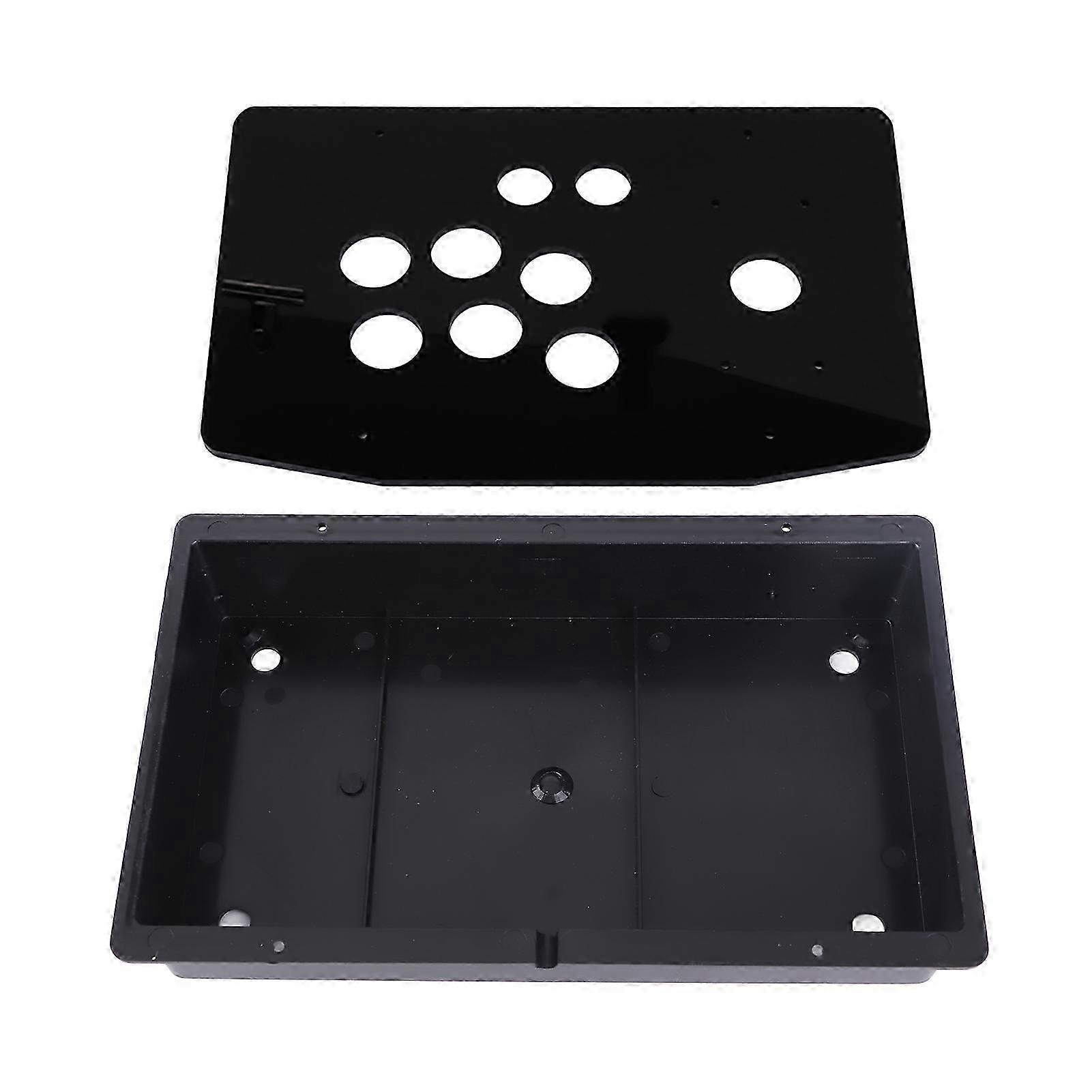 Black Acrylic Panel and Case DIY Set Kits compatiblement compatible Arcade Game 25-26