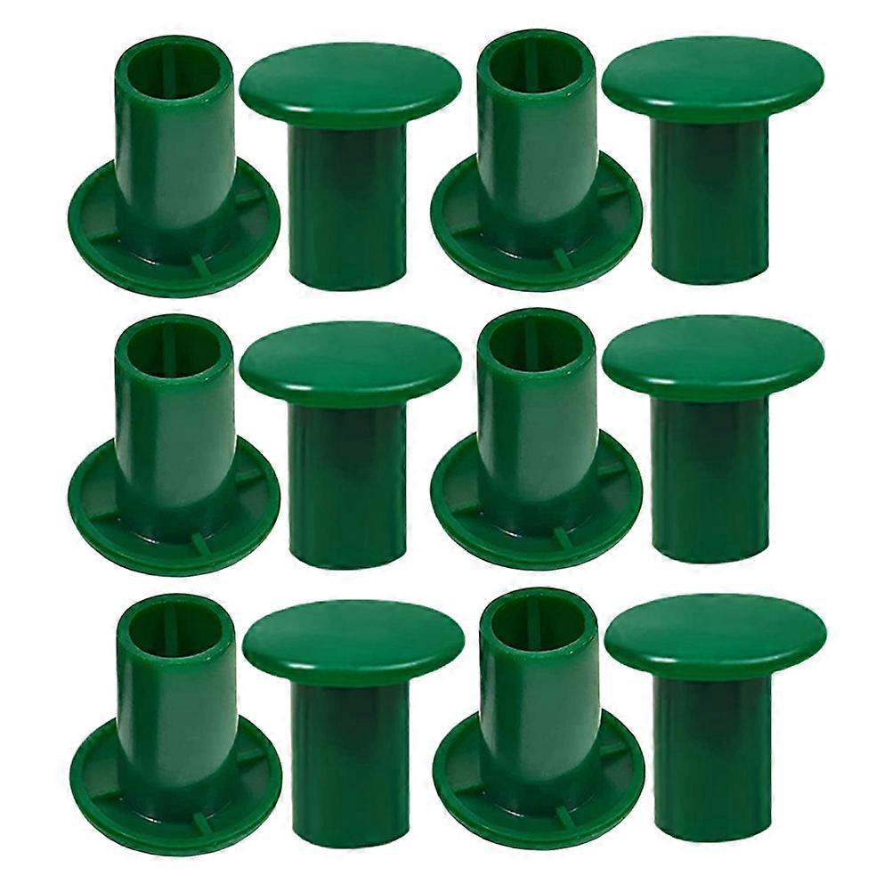 Cane Topper Plastic Caps for Garden Bamboo Protection 36Pcs Set
