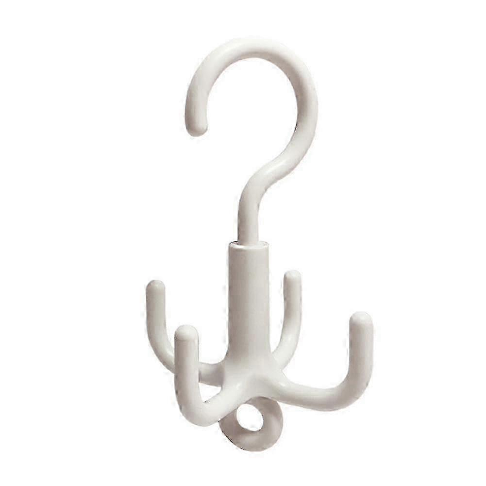 Multifunctional Punch Free 4-Claw Rotating Hook Space Saving Bag Storage Hook