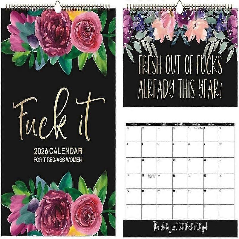 2026 wall calendar for emotional support