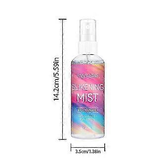 2025 Hair Silk Therapy bouclier thermique spray, brume fine, traitement lissant pour cheveux bouclés