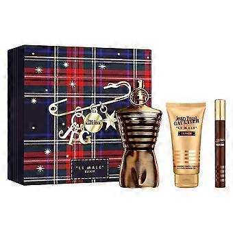Jean Paul Gaultier Le Male Elixir Parfum 125 ml + Parfum mini 10 ml + sg 75 ml (Herren)