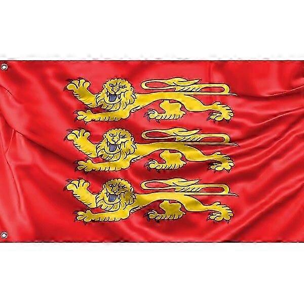 Normandy Region Flag Pattern 670