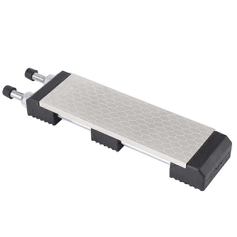 DoubleSided 400/1000 Grit Knife Sharpening Stone with NonSlip Base for Kitchen and Tool Use