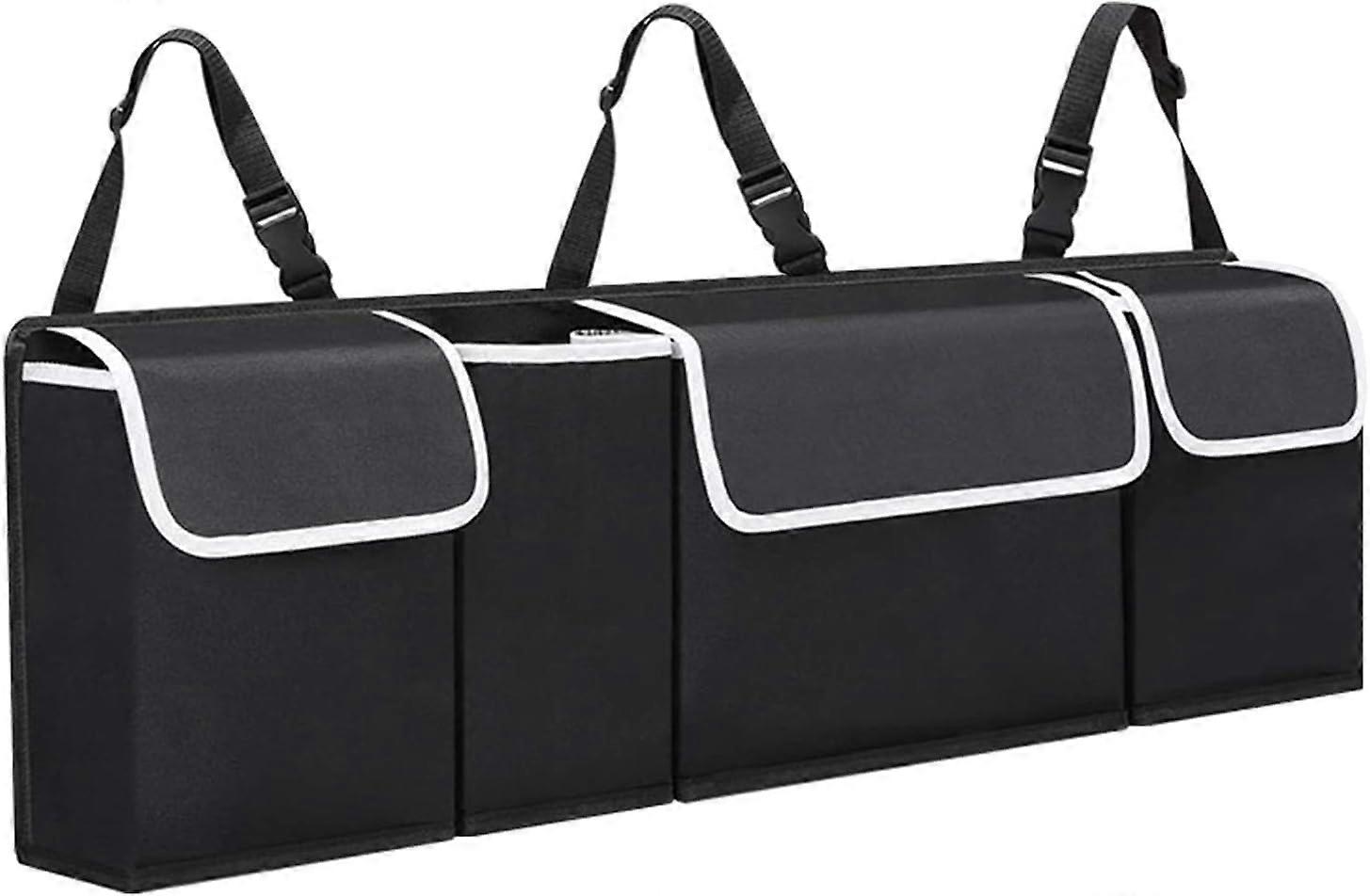 Waterproof Car Boot Organiser with Multiple Compartments for SUV and Hatchback, Foldable Design