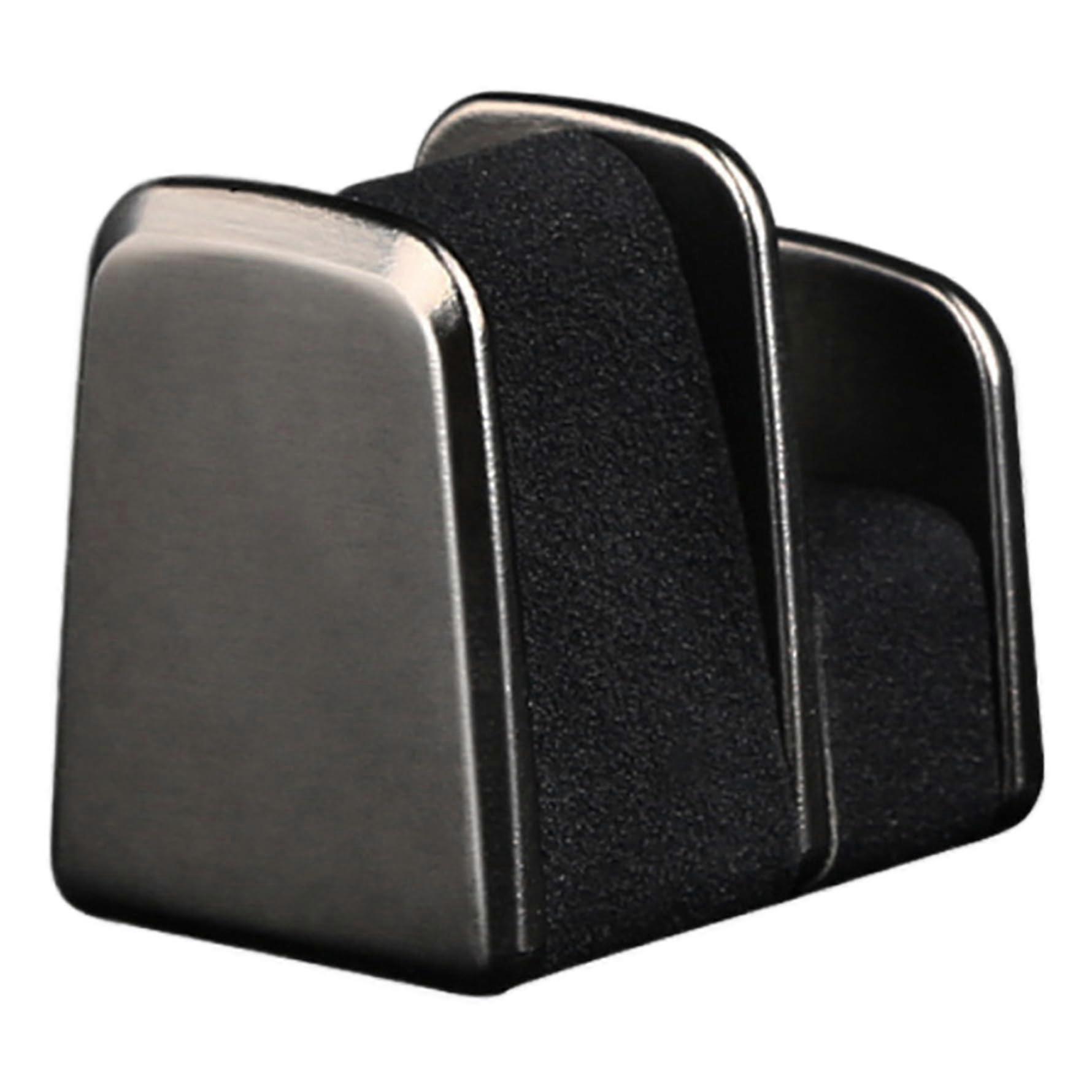 Car Sunglass Holder Leather SelfAdhesive ScratchResistant Secure Storage for Dashboard