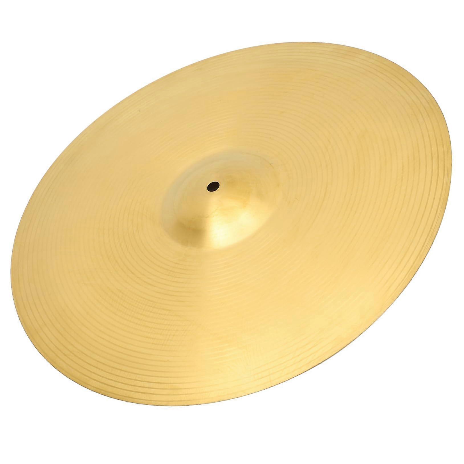 Drum Crash Cymbal Lightweight Clear Sound for Jazz Drum Set Practice Use Durable Construction