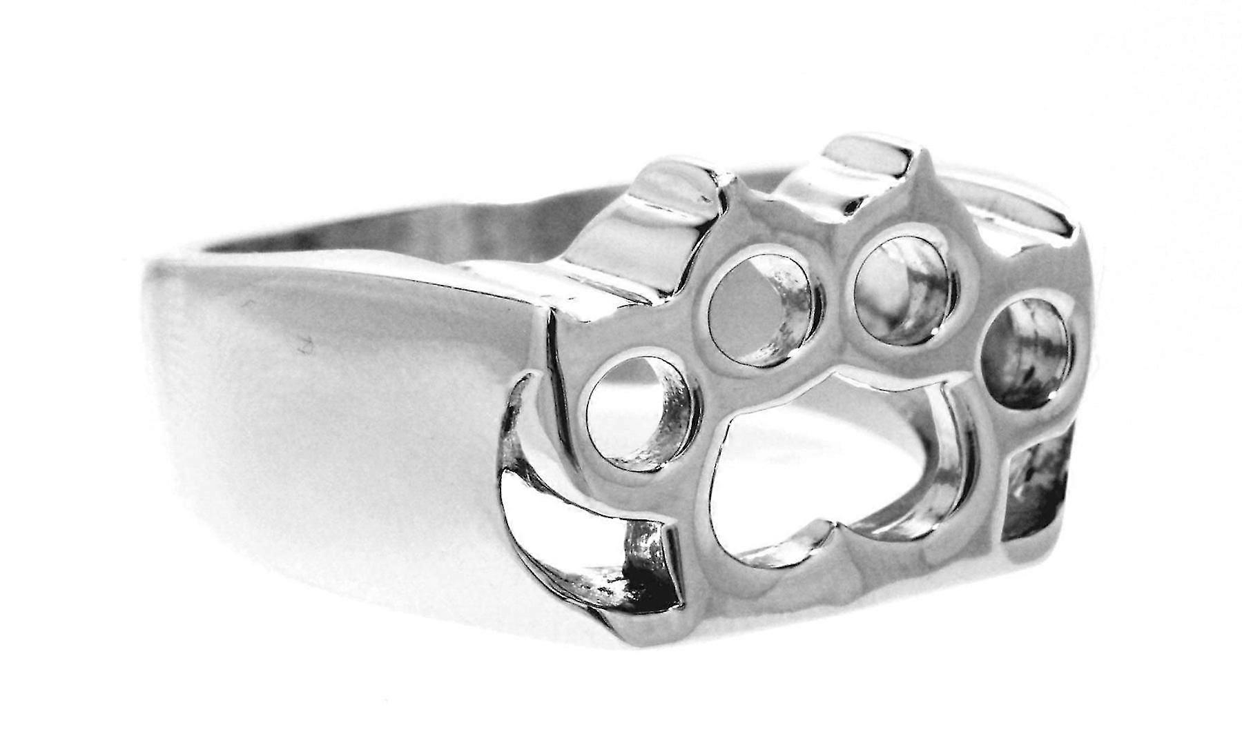 Ring Schlagring Gr. 56-72 - Edelstahln