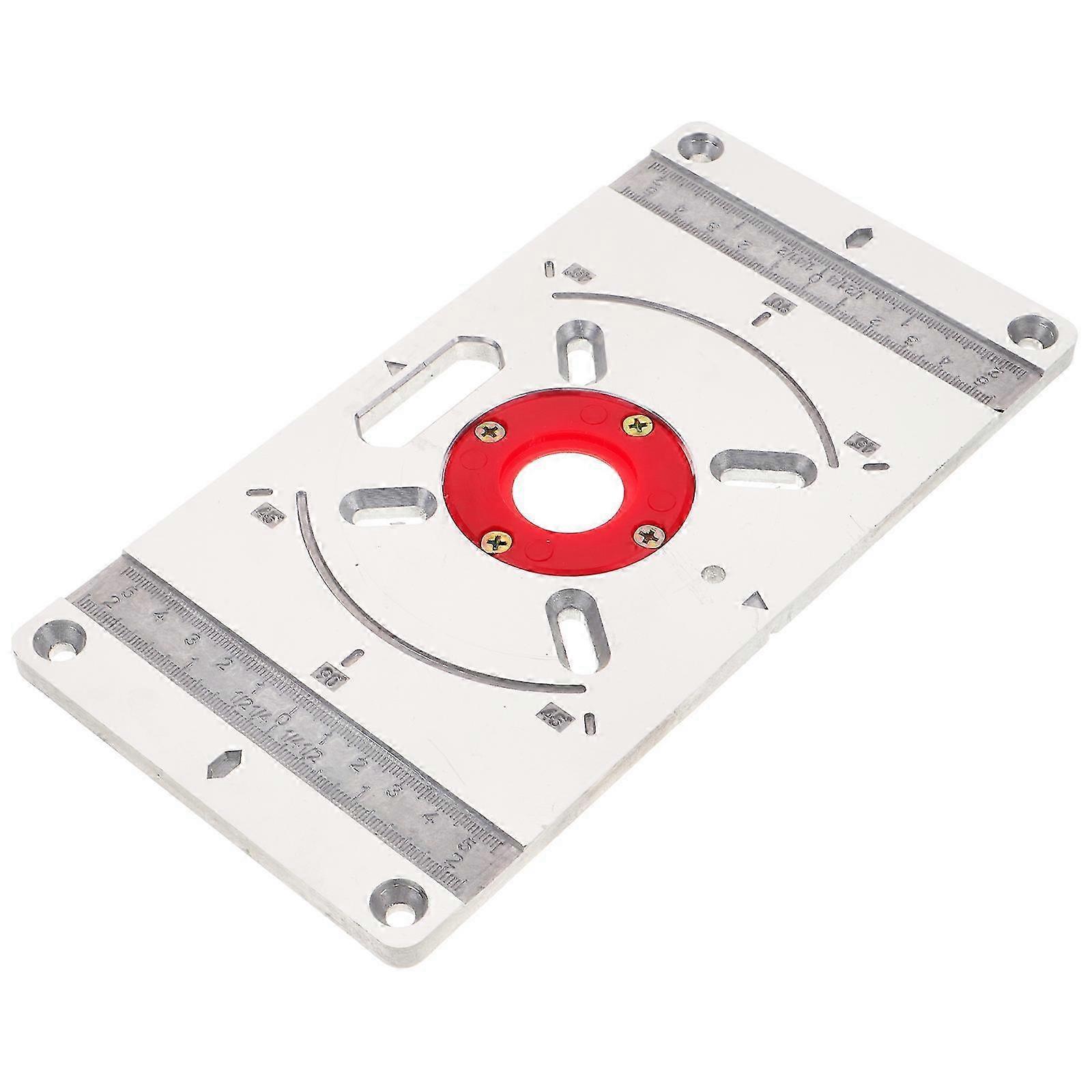 Woodworking Router Table Insert Plate for Carpenter Work Tools Use