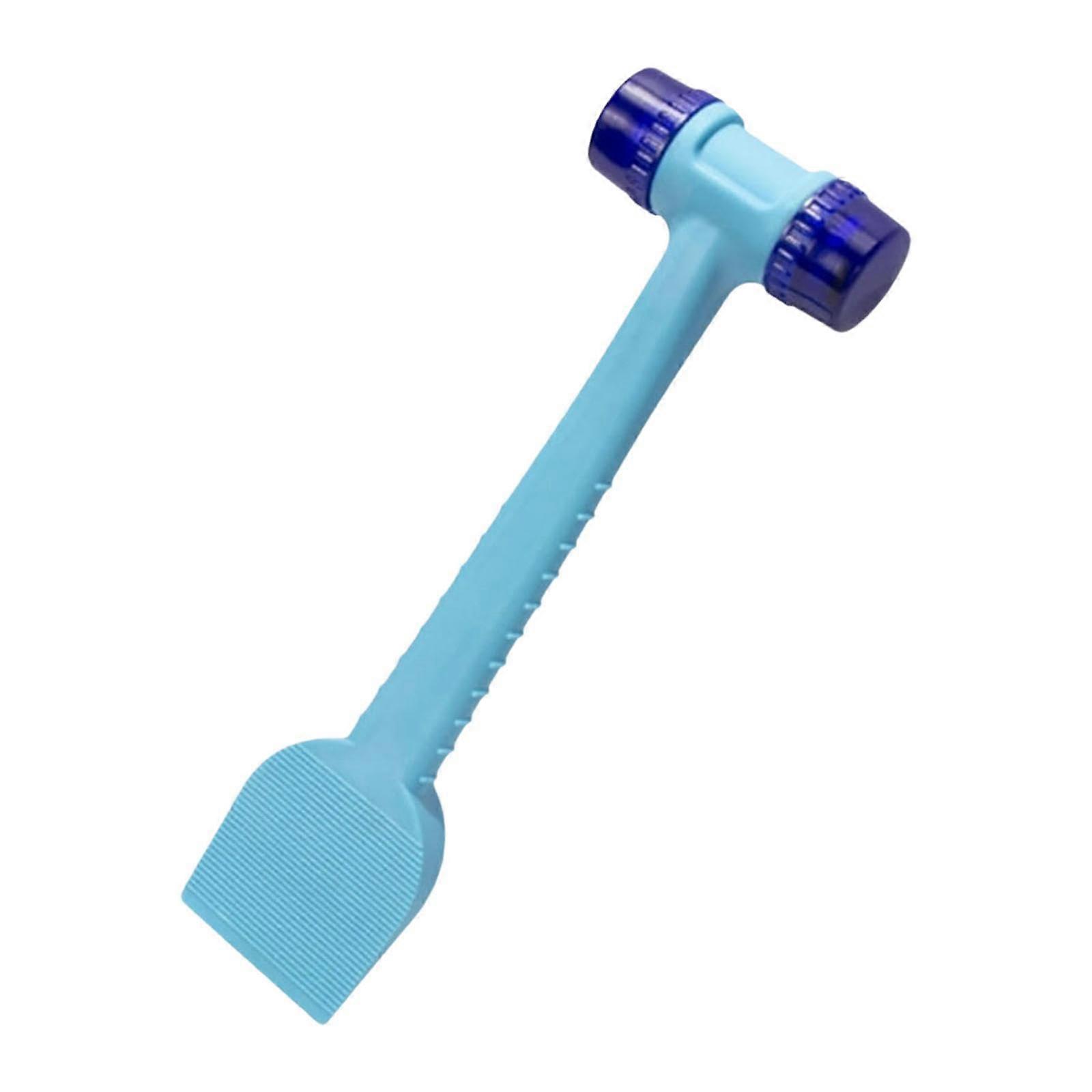 Rubber Mallet DoubleHeaded Hammer with NonSlip Grip for Woodworking and Flooring