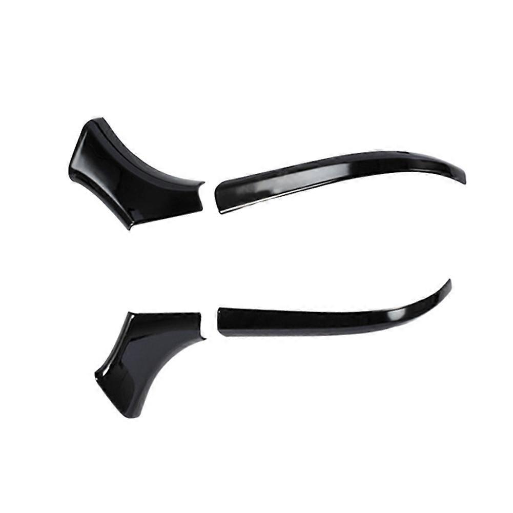 Car Rearview Mirror Base Decor Cover For LHD Black