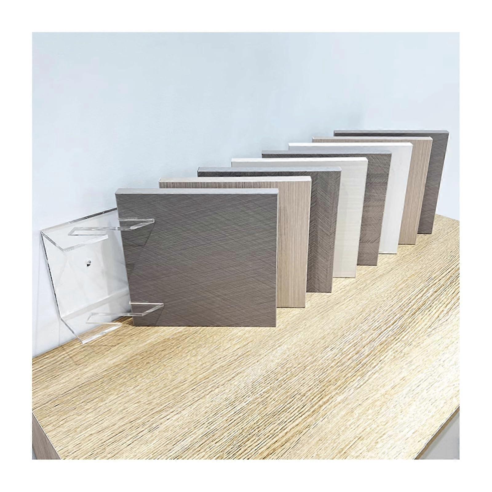 Acrylic Tile Display Rack Wall Mounted Sample Holder for Floor, Marble and Ceramic Tile Showroom