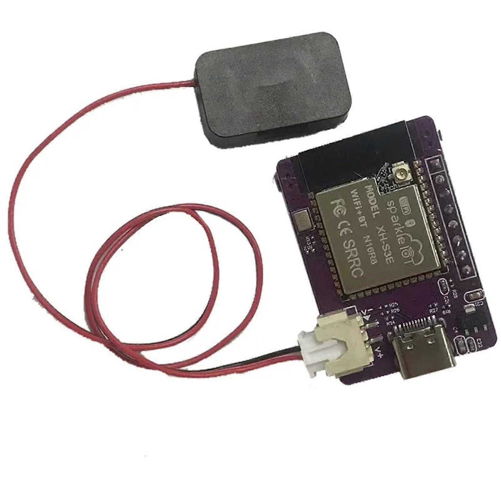 N16R8 Microcontroller Board with 0.96 Inch LED Display for Electronics and Gaming Projects