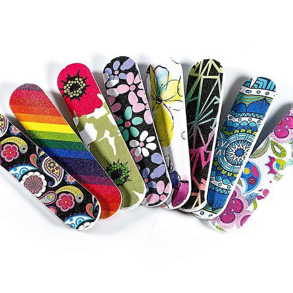 Nail Files Professional Nail Art Tool for Surface Sanding 100Pcs