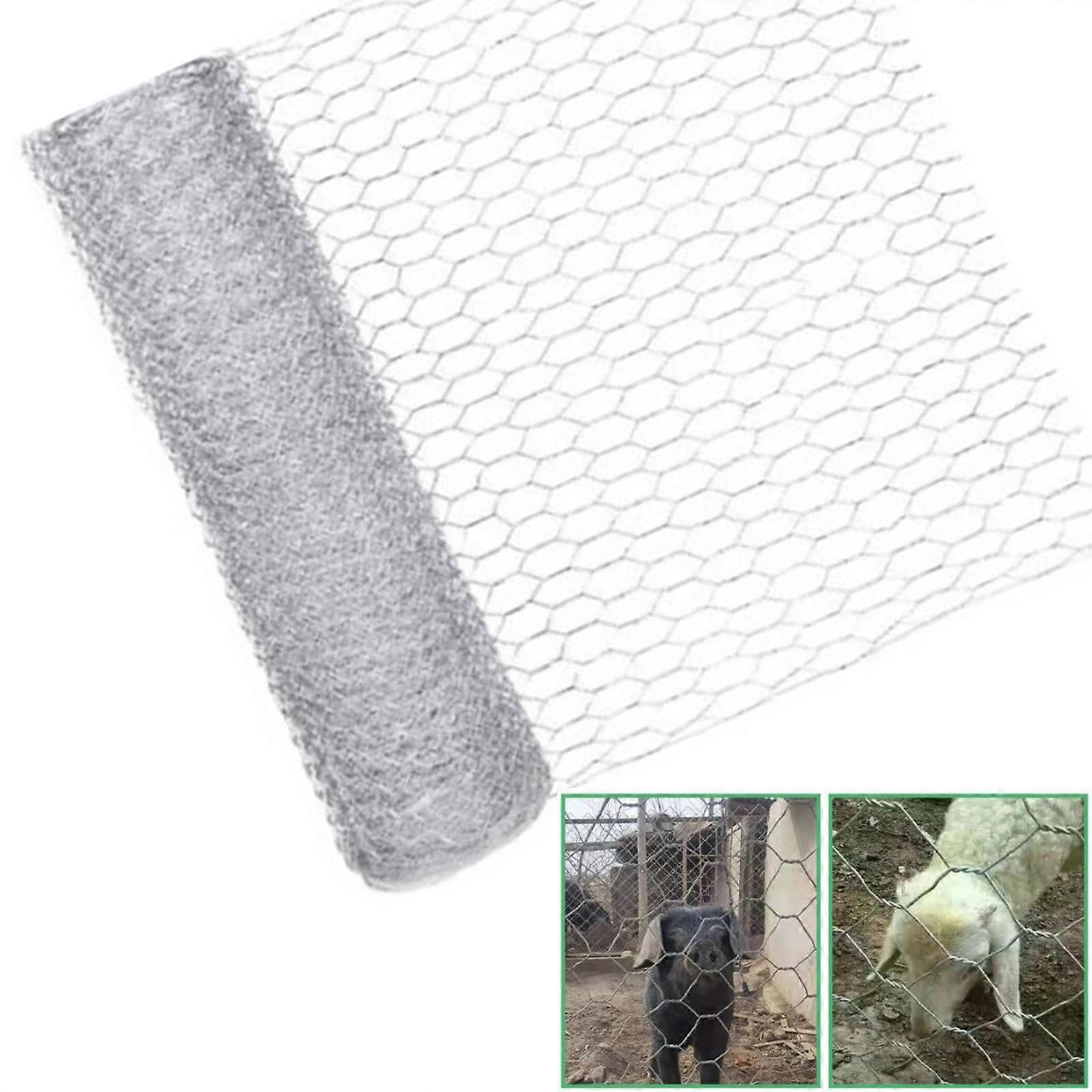 Galvanized Hexagonal Wire Mesh Fence 1.2m for Poultry Garden Farm Use, Durable and Flexible