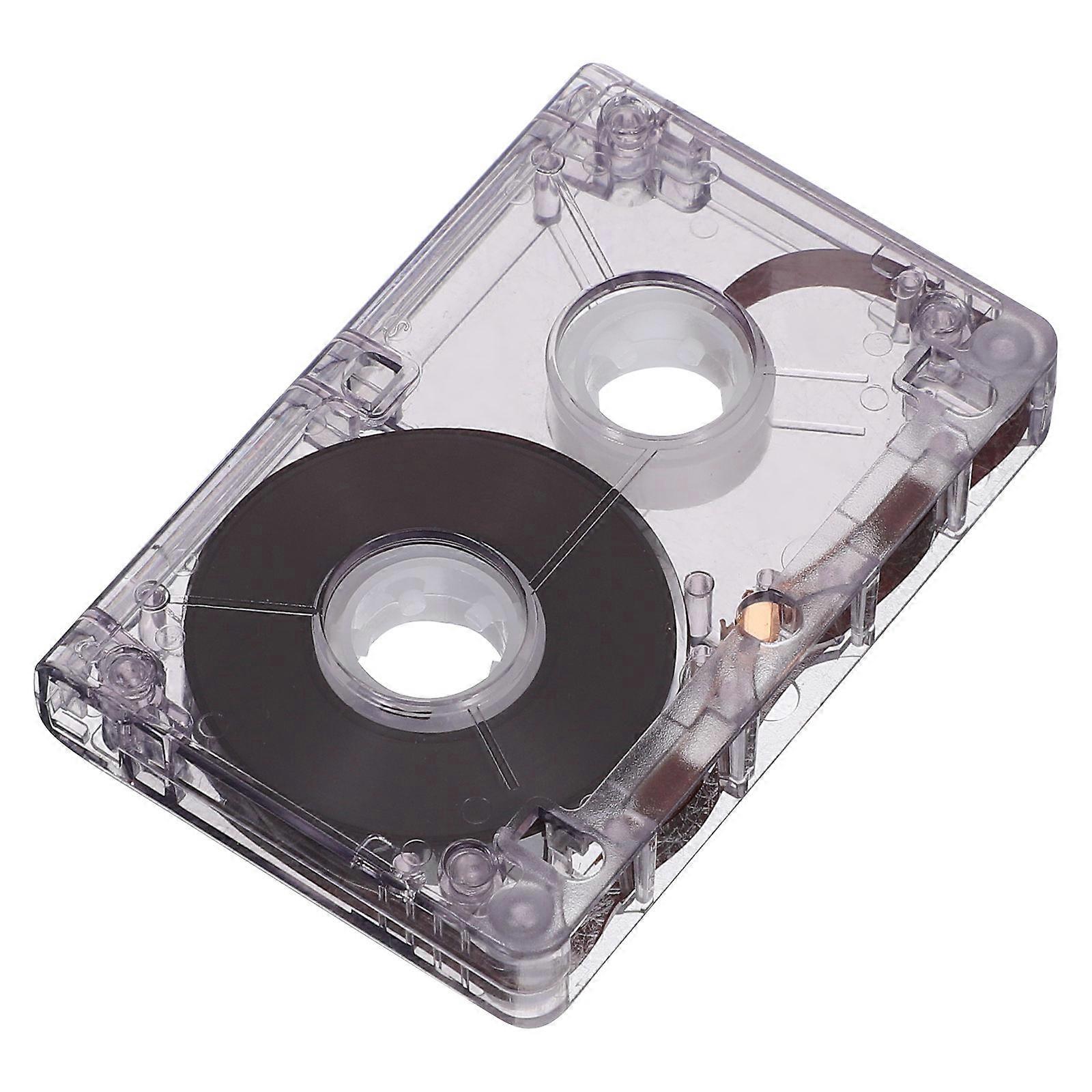 Empty Cassette Tape for Interview Recorder 3Pcs 60 Minute Clear Audio Tape