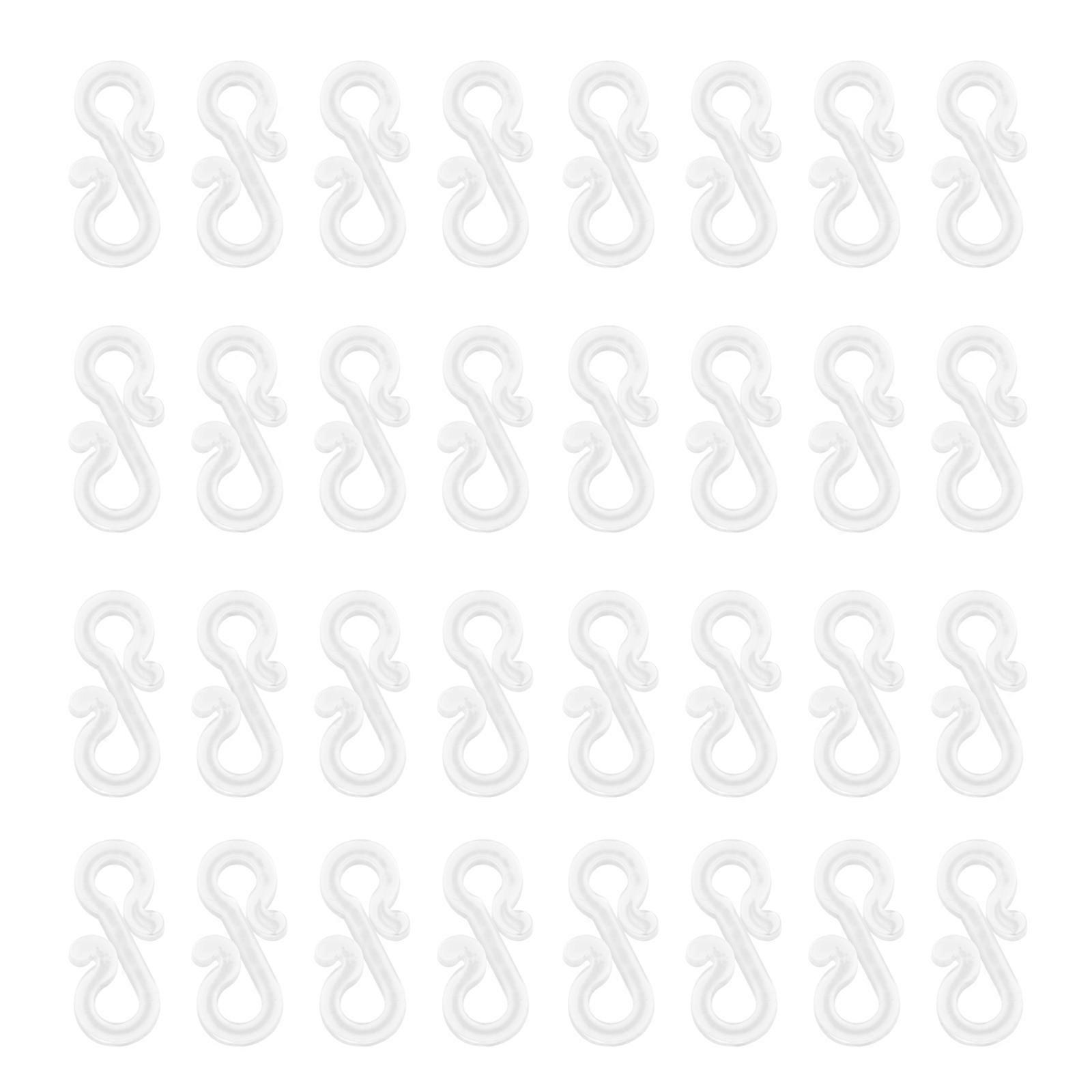 Light Hooks Lamp Accessories Christmas Design Hanging Lights White 72Pcs