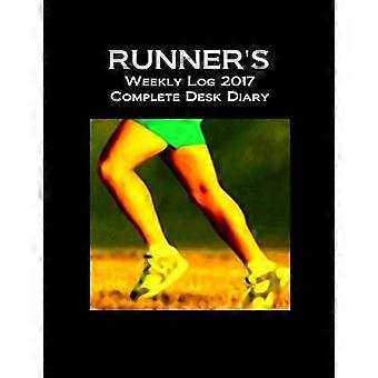 Runner's Weekly Log 2017 Komplet skrivebordsdagbog
