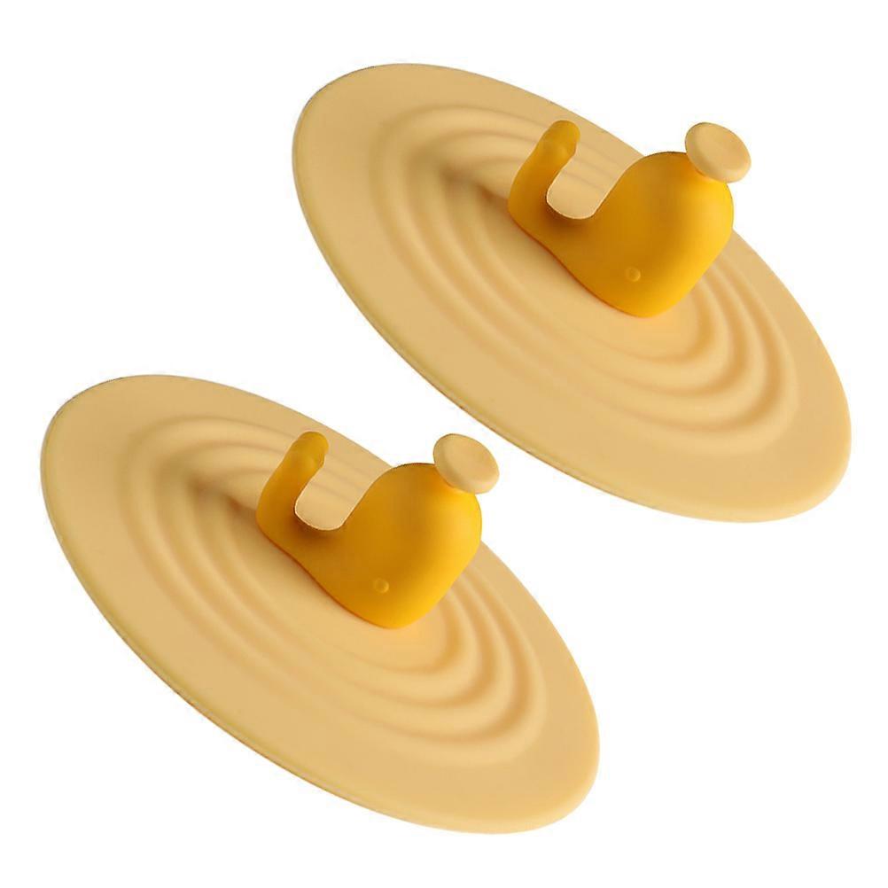 Silicone Cup Cover Mug Lid with Leakproof Function 2Sets for Home Use
