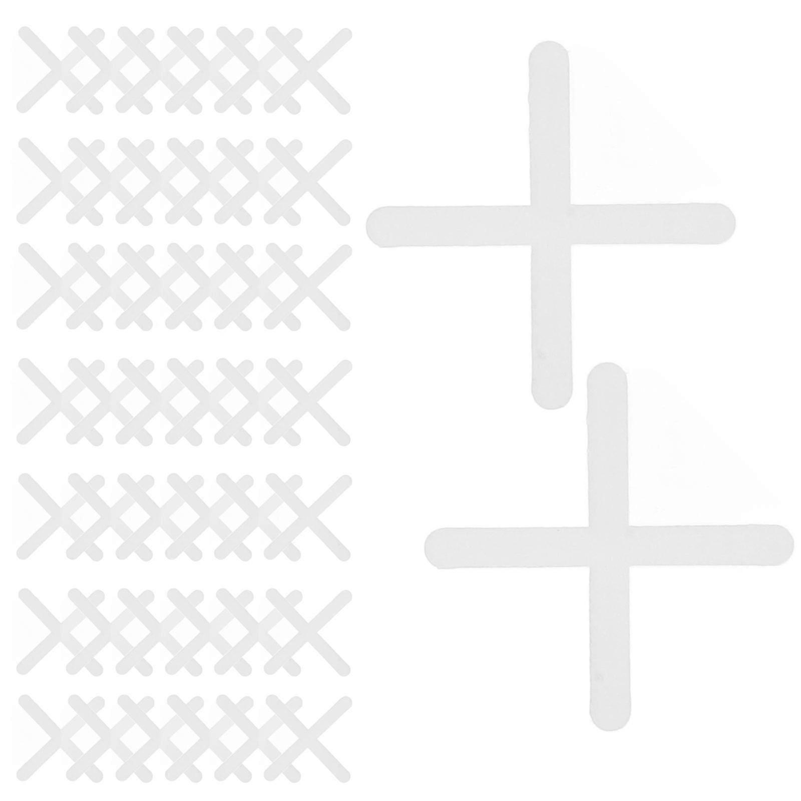 Floor Tile Spacers Cross Design for Tile Leveling System with 2000Pcs White Pe Tools