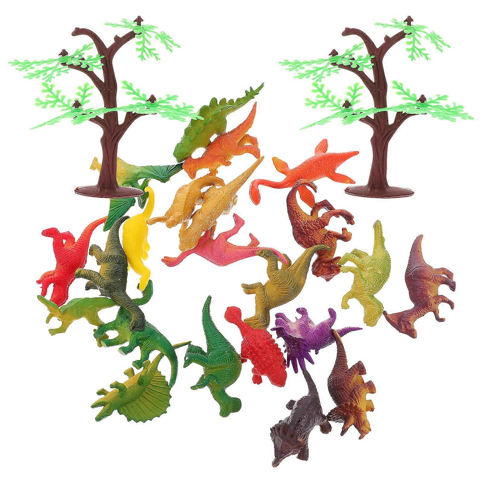 Simulation Dinosaurs Toy Small Plastic Dinosaurs Model for Educational Play 1Set