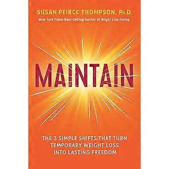 Maintain The 3 Simple Shifts that Turn Temporary Weight Loss into Lasting Freedom