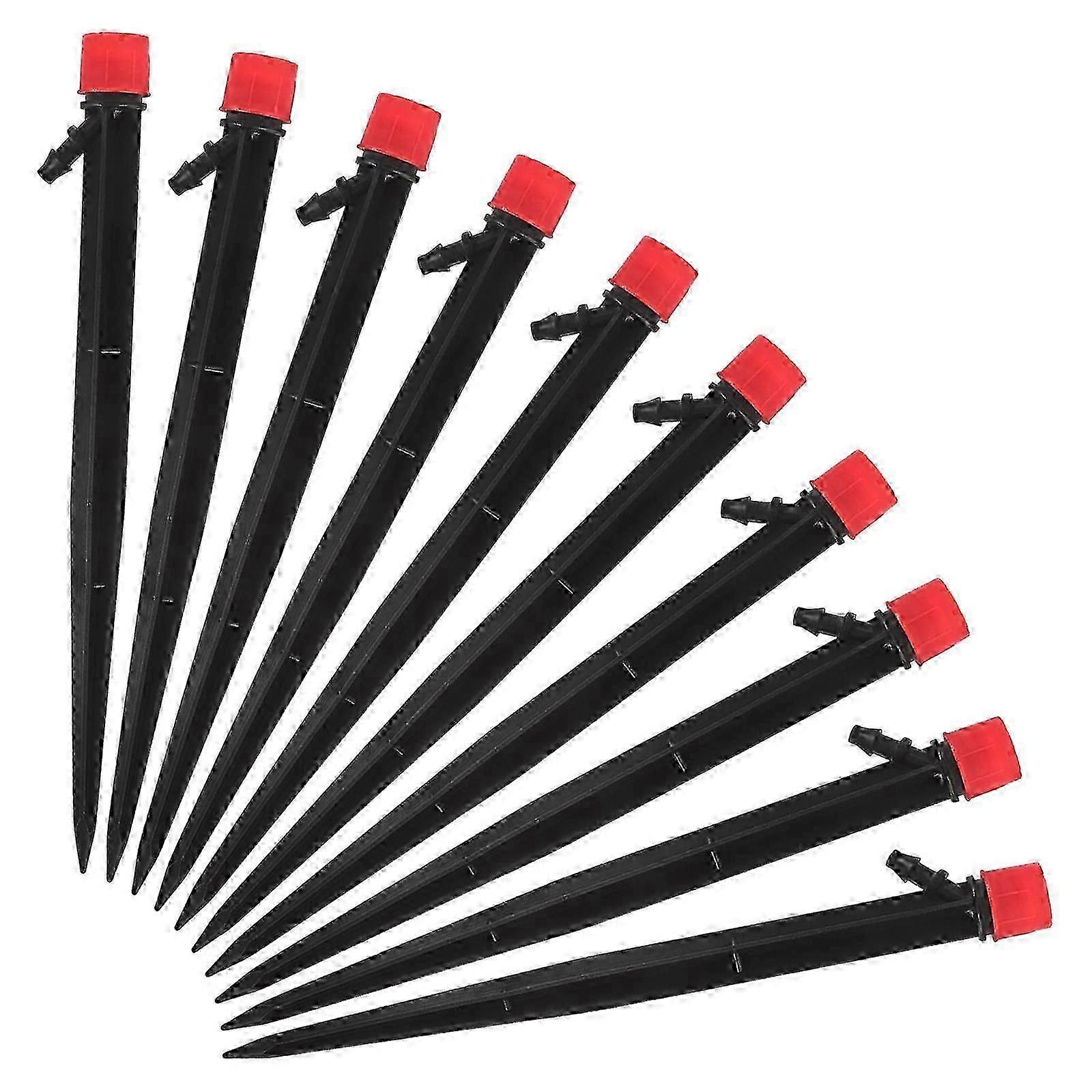 Adjustable Drip Irrigation Emitters, Plastic, For Garden Watering,50Pcs