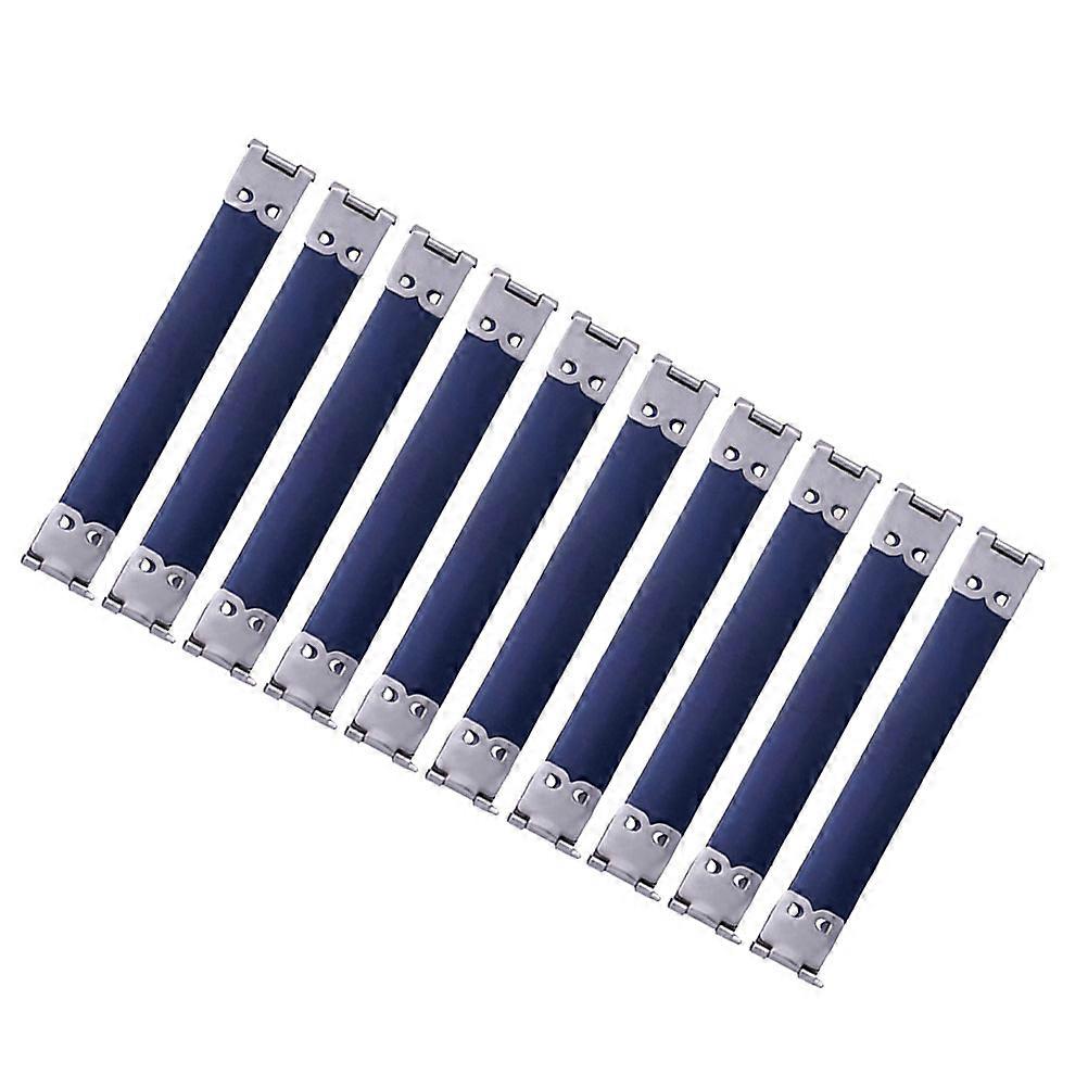 Metal Internal Flex Frames for Handbag Hinges 100Pcs Silver Spring Clips