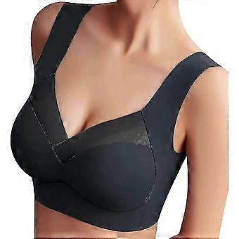2026 5Sj 2026 5Sj Komfortabel Bøylefri Shaper-BH For Damer, Sømløse Push-Up Sports-BHer Plus Size - Bra