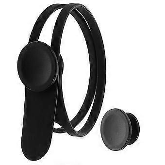 Umbrella Tie Strap For Umbrella Storage Reusable Silicone Cable Bundlers For Organizing And Securing Cables Black Flexible And Durable Design