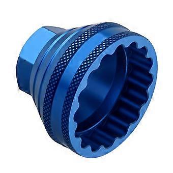 Gereedschap voor het monteren en demonteren van de trapas van een fiets, geschikt voor Dura-Ace BB9000 BB-R9100 Token Blue.