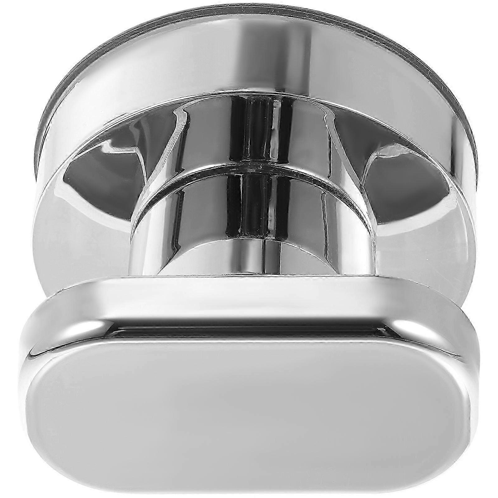 Drawer Handle Adhesive Knob compatible with Easy Opening 4Pcs Silver Self Stick Pull