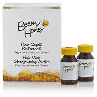 Beemy Honey Strengthening Hair Vials 12 vials of 10ml