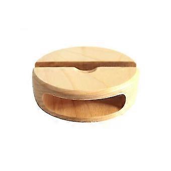 Rack de stockage en bois pour l’utilisation d’un téléphone portable