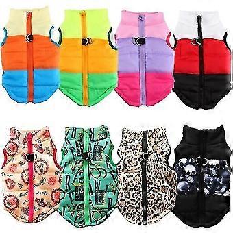 Vêtements chauds pour chiens Coupe-vent Pet Dog Coat Jacket Padded Clothes