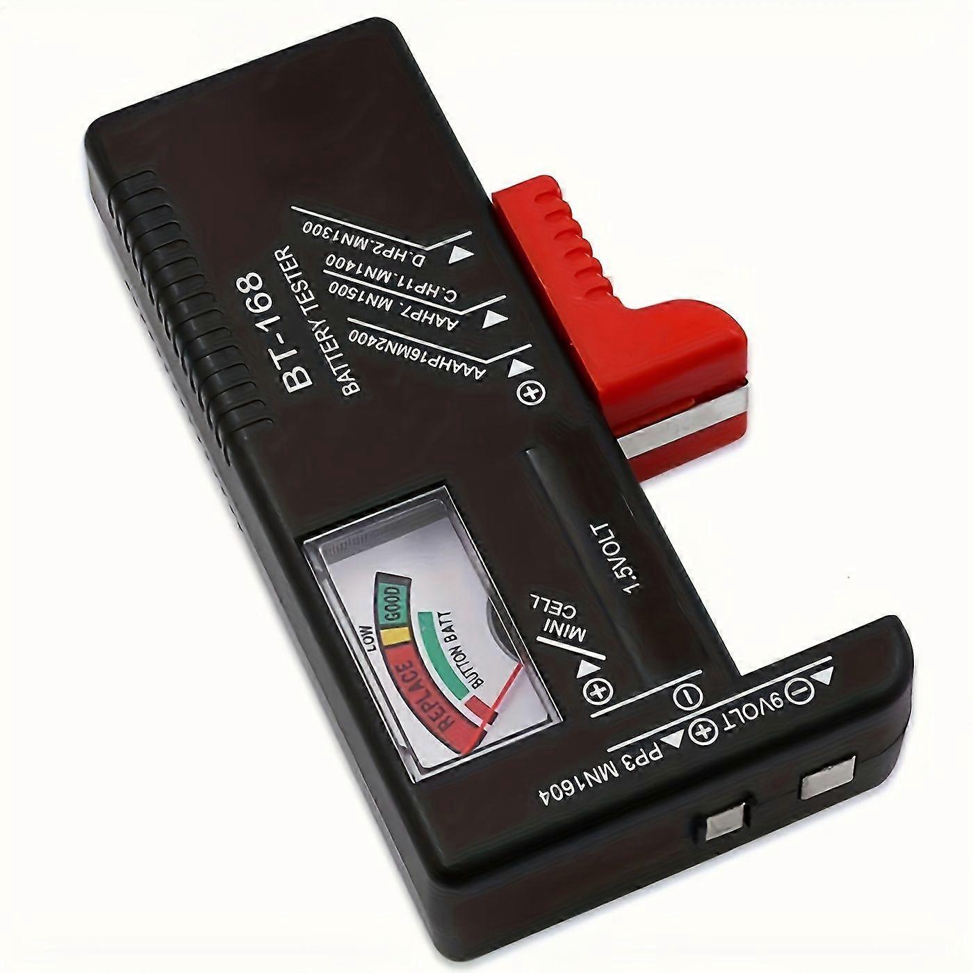 AA/AAA/C/D/9V/1.5V Batteries Universal Button Cell Battery Colour Coded Meter Indicate Volt Tester Checker