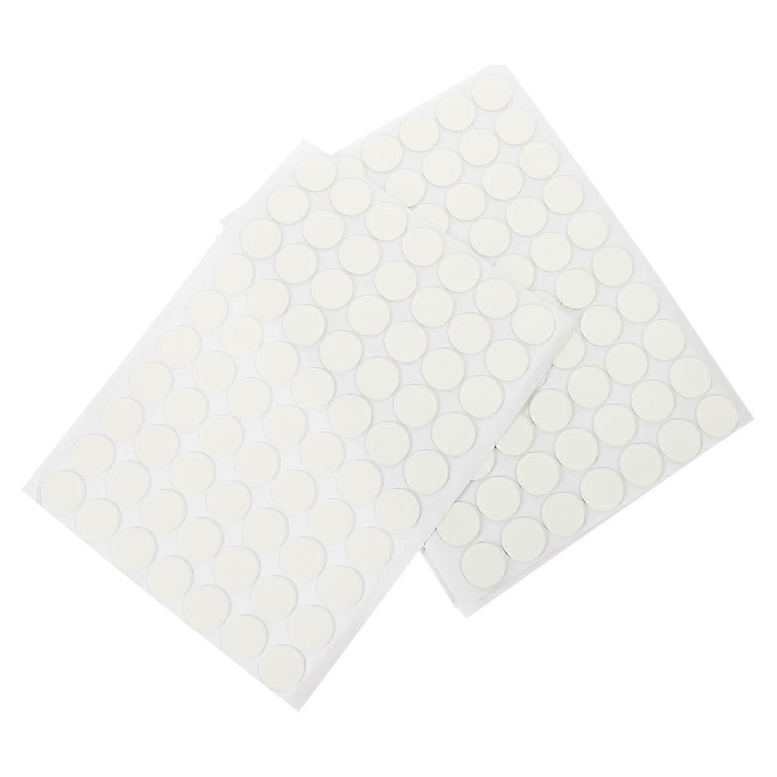 Removable Double Sided Adhesive Dots, 10 Sheets, White for Decoration