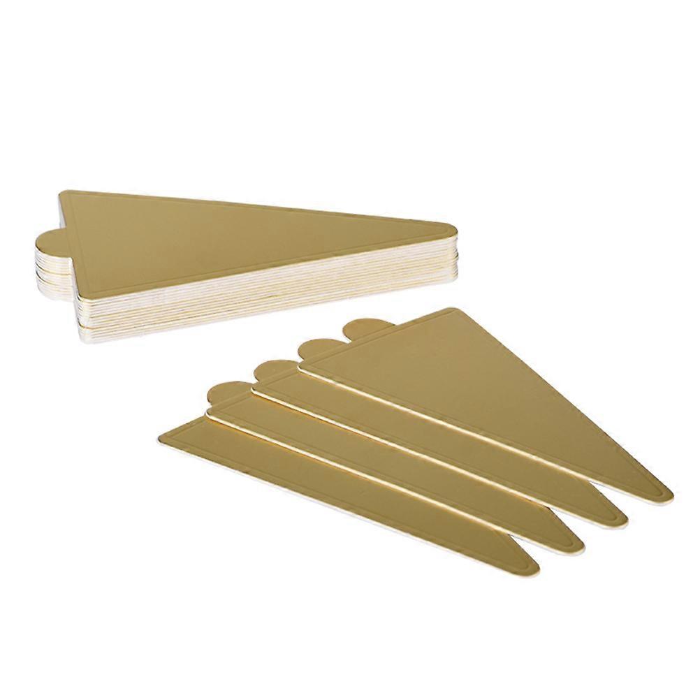 Cake Board Small Triangle Mousse Cake Base Mats for 100Pcs