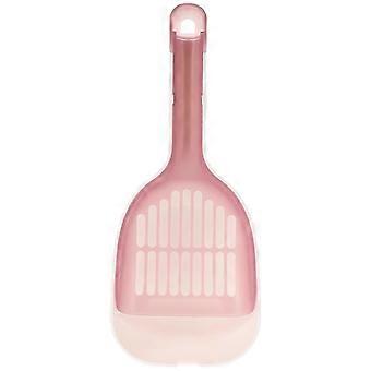 Pink Cat Litter Scoop Plastic Cat Litter for Cleaning Use 1Set