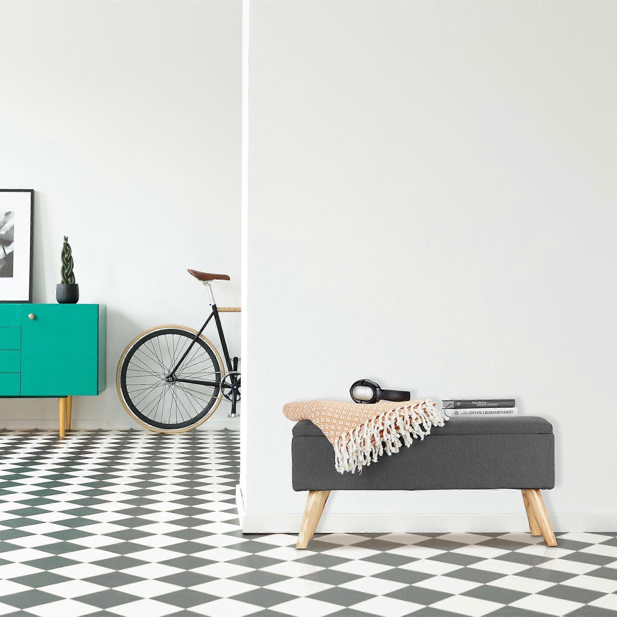 Soft bench with storage