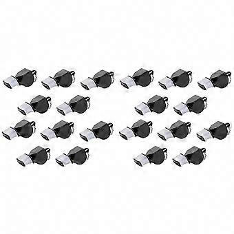 Lot de 20 sifflets d'arbitre professionnels sans graine, puissants, pour le football et le basketball, pour les sports de plein air.