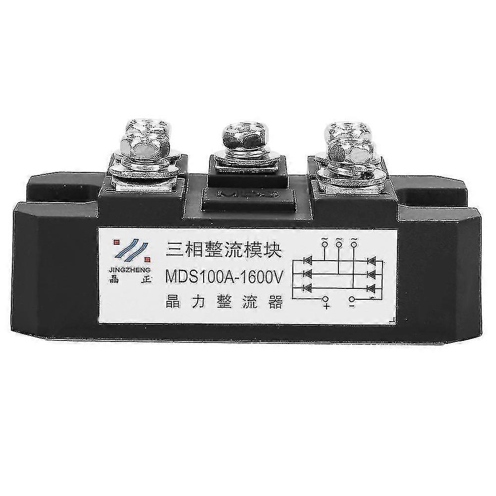 Mds-100a 1600v 5 Terminals 3 Phase Full Wave Diode Module Bridge Rectifier-JJ