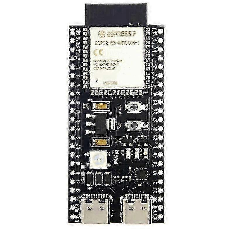 ESP32-S3 WiFi Bluetooth Development Board Dual Type-C ESP32-C6-DevKitC-1 IoT Core Module for Electronics Projects Unbranded